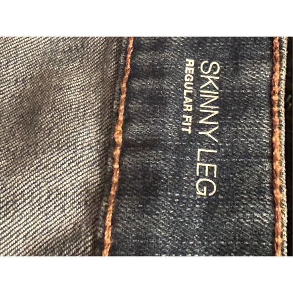 NC International Concepts size 16 Bling-Front Skinny Jeans (Indigo) - Picture 13 of 15